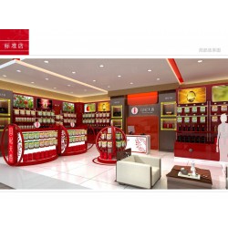 濟(jì)南專賣店設(shè)計裝修，店招制作門頭裝修，濟(jì)南專賣店展柜制作公司