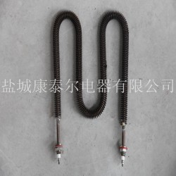 不銹鋼干燒電熱管 W型M型翅片式電熱管 空氣干燒發熱管