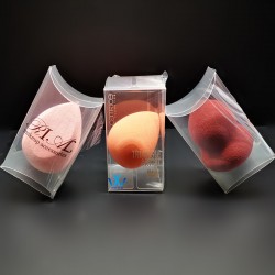 廠家熱銷PVC化妝蛋包裝盒，防刮花PET膠盒，pp塑料制品